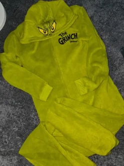Grinch Einteiler * Anzug * Schlafanzug Größe S