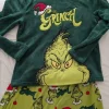 Grinch fleece pijamas size M