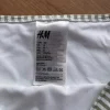Grün-Weiß gestreifte Bikinihose