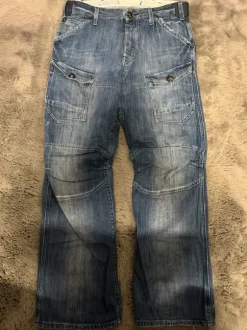 G-Star Raw Baggy Fit Jeans Blau W34