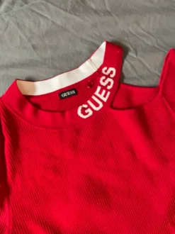 Guess Kleid, Rot, Knielang, Neuwertig, S