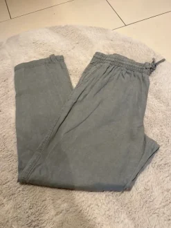 H & M Leinenhose Größe M Farbe grau