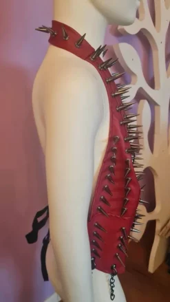 Hammer geiles Spike Neckholder Korsagen Top Gr M-L
