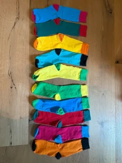 Happy Socken bunt lustig Smileys 43/44