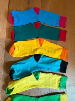 Happy Socken bunt lustig Smileys 43/44
