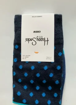 Happy Socks Crew | strepen en stippen (maat EU 41-46)