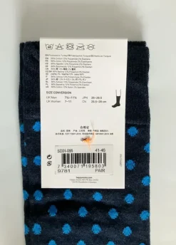 Happy Socks Crew | strepen en stippen (maat EU 41-46)