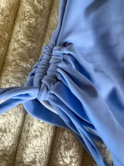 Hübscher fliederfarbener Tankini mit Palmenmuster - Gr. M