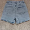 Hellblaue Jeansshorts Shorts Pull&Bear