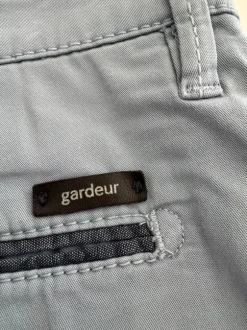 Heren Chino Short maat 26 - Lichtblauw (Gardeur)