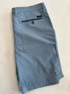 Heren Chino Short maat 26 - Lichtblauw (Gardeur)