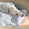 Herren Badehose S Blau/Weiß gestreift
