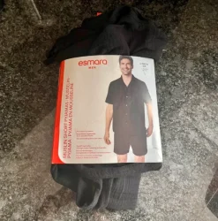 Herren Musselin Pyjama