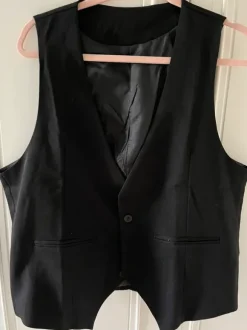 Herren Weste schwarz Größe XL - neu