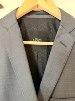 Herrenanzug s.Oliver Black Label Gr. 50 anthrazit