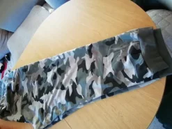 Herrenfreizeithose grau camouflacee