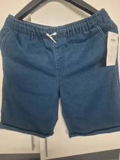Herren-Shorts in Jeansoptik, Größe 164