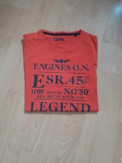 Herten T-Shirt wie Neu Orange Gr.L