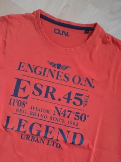 Herten T-Shirt wie Neu Orange Gr.L
