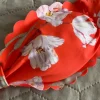H&M, Bikini rot mit Blumen Größe S