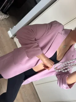 H&M blazer Rosa rose oversize neu!