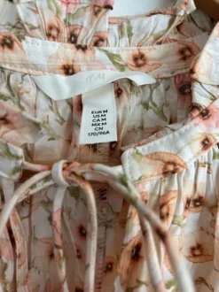 H&M Bluse Frühling Sommer Blüten M Neu