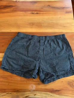 H&M Boxershorts Herren L blau/ weiß gestreift