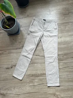 H&M Chino skinny jeans Hose Beige