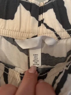 H&M Culotte Zebra Gr. S