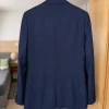 H&M Dunkelblauer Anzug Set Sakko + Hose Gr. 48 / 33R Slim Business