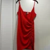H&M Elegantes Kleid Rot gr M L 38 40 NEU