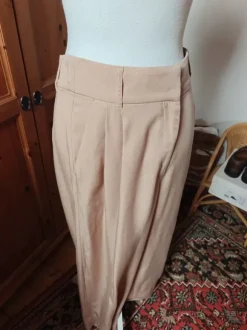 H&M Hose weites Bein beige