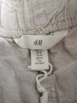 H&M Leinenshorts Shorts beige M