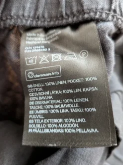 H&M Leinenshorts Shorts dunkelblau M