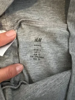 H&M Mama Umstandshose Schlaghose grau Gr. L