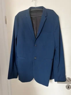 H&M skinny Anzug Herren dunkelblau