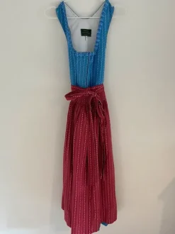 Hochwertiges langes Dirndl mit Reißverschluss