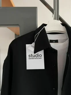 Hochwertiges Studio Seidensticker Oversize Overshirt Hemdjacke Hemd Gr.L NEU
