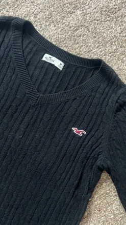 Hollister Strickpullover V Ausschnitt