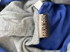 Hoodie Napapijri koningsblauw maat XS