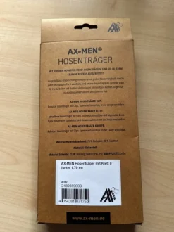 Hosenträger AX-MEN Größe 0