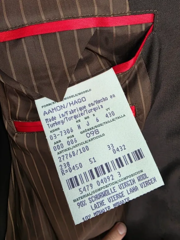 Hugo Boss kostuum (Als nieuw)