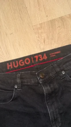 Hugo Jeans Hose schwarz