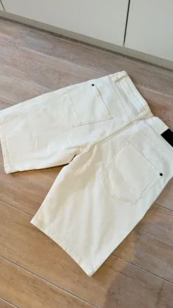 Indicode korte broek Large – crème / offwhite, nooit gedragen