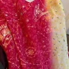 indischer, festlicher Sari in pink