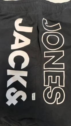 Jack & Jones Badehose Herren schwarz