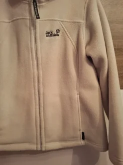 Jack Wolfskin Fleecejacke creme