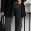 Jacke, Mantel schwarz, Fellkapuze - xs, H&M