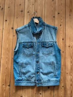 Jeans Jacke ohne Ärmel
