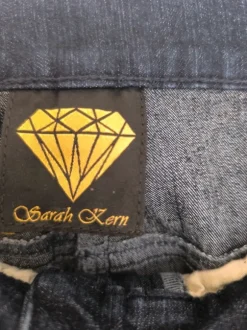 Jeans mit Steinen, Gr. 22, Sarah Kern, blau